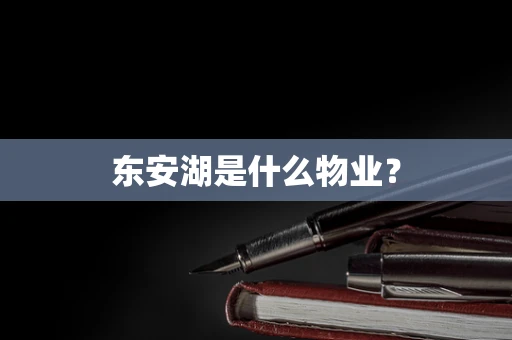 东安湖是什么物业？