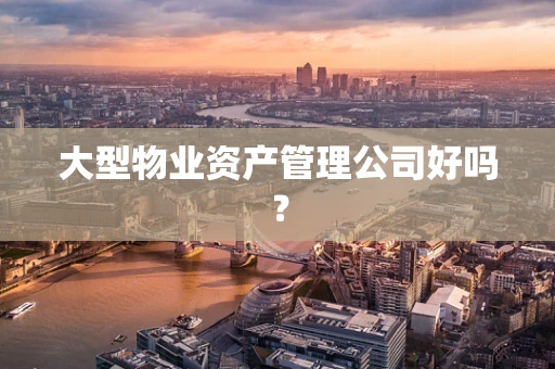 大型物业资产管理公司好吗？