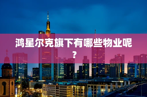 鸿星尔克旗下有哪些物业呢？