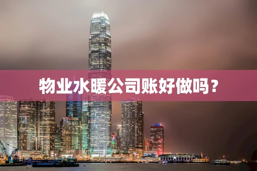 物业水暖公司账好做吗？
