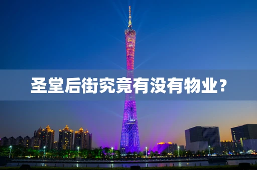 圣堂后街究竟有没有物业？