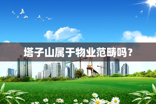 塔子山属于物业范畴吗？