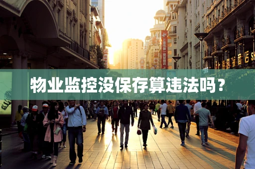 物业监控没保存算违法吗？