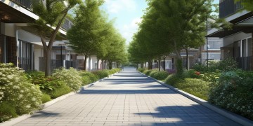 物业管小区道路畅通吗？