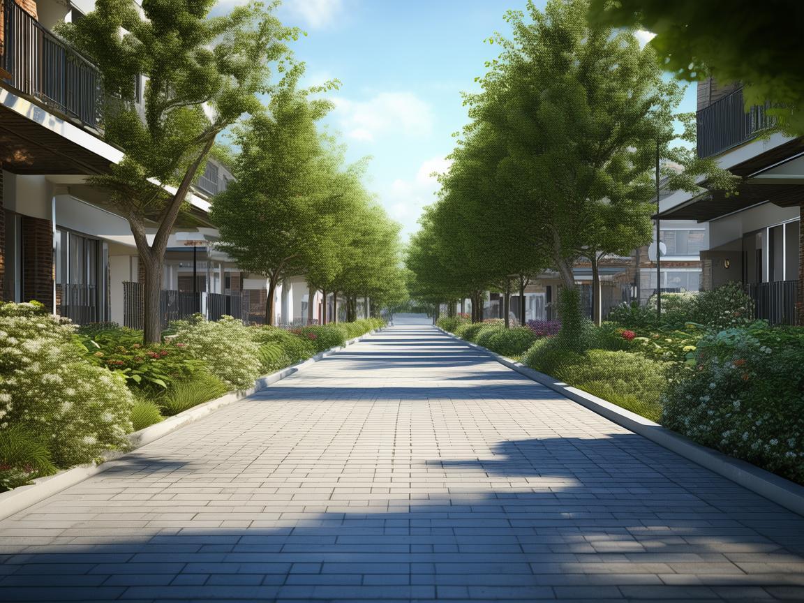 物业管小区道路畅通吗？